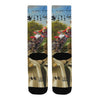 STILL LIFE AND MOTOCROSS IV II Unisex Mixed-Fabric Socks