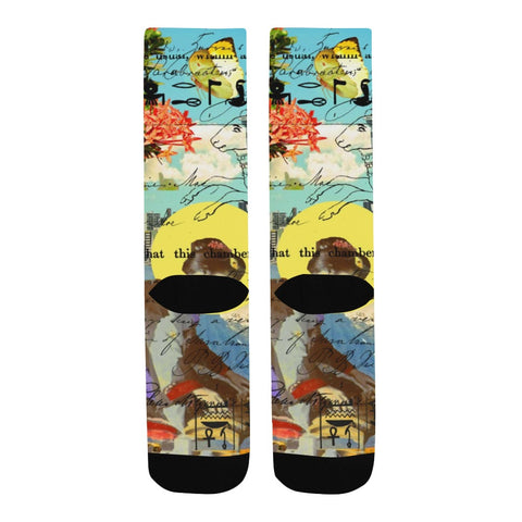 THE CONCERT II Unisex Mixed-Fabric Socks