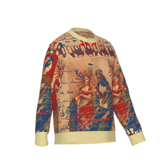 THE OLD PHOTO I Unisex Knitted Cotton Blend Crewneck Classic Fit Sweater