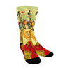 THE CATS' ROCKETS' GUARD Unisex Mixed-Fabric Socks