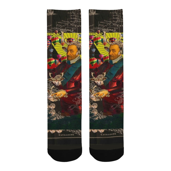 THE HEDGEHOG SOUP UPPER III IV Unisex Mixed-Fabric Socks