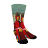 I FOUND THEM IN THERE III Unisex Mixed-Fabric Socks