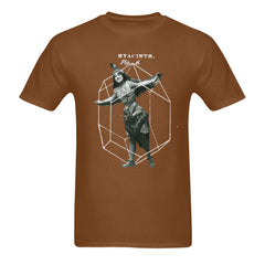 I'M A BIRD IN A CAGE Sunny Men's Printed Cotton Tee Shirt