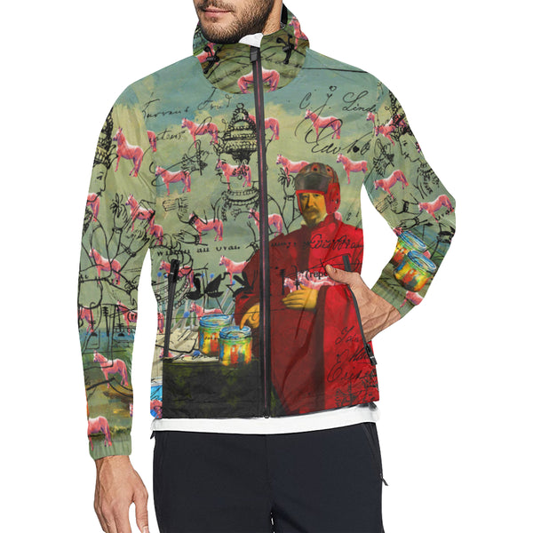 I FOUND THEM IN THERE III All Over Print Windbreaker