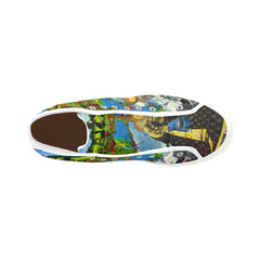 HEY! HERE ARE TWO MORE FOR YOU GUYS. Men's All Over Print Canvas Sneakers