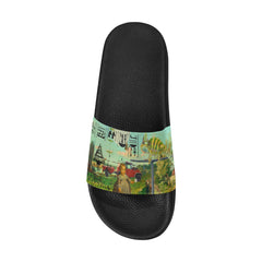 DANDELIONS Men's Printed Slides