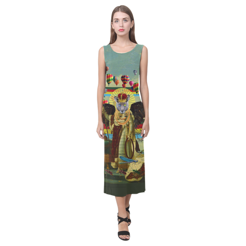 ANIMAL MIX - THE HOLY EMPEROR AGAIN III Sleeveless Dress