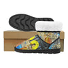 1, 2, 3 V Unisex All Over Print Snow Boots