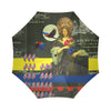 THE FLOWERS OF THE QUEEN Foldable Umbrella