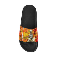 THE SITAR PLAYER Women's Printed Slides