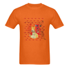 THE SHOWY PLANE HUNTER AND FISH IV Men's Printed Cotton Tee Shirt Old