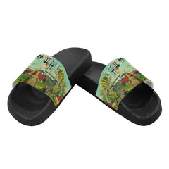 DANDELIONS Men's Printed Slides