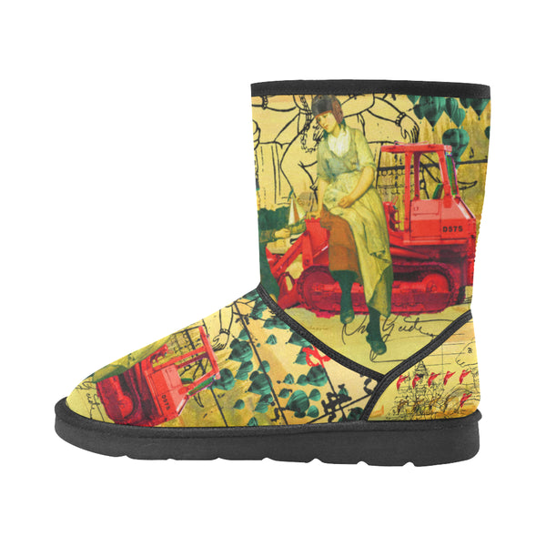 HERE, TAKE IT II Unisex All Over Print Snow Boots