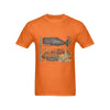 The Whale And The Hoopoe Men's Printed Cotton Tee Shirt