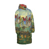 ANIMAL MIX CREATURES AND LOST SOULS AT SEA All-Over Print Unisex Long Down Jacket