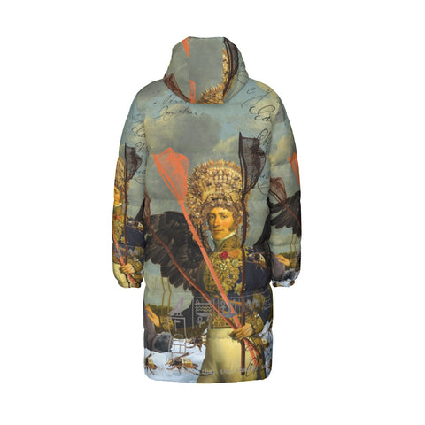THE YOUNG KING ALT. 2 II All-Over Print Unisex Long Down Jacket
