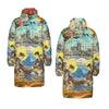 THE CONCERT II All-Over Print Unisex Long Down Jacket