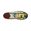 ACCORDING TO PLAN. Men's All Over Print Canvas Sneakers