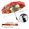 THE SITAR PLAYER Semi-Automatic Foldable Umbrella
