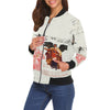THE KING OF THE FIELD III All Over Print Bomber Jacket for Women