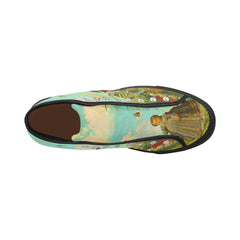 DANDELIONS Men's All Over Print Canvas Sneakers