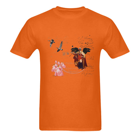THE KING OF THE FIELD III Sunny Men's Printed Cotton Tee Shirt