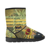 THE FOUR CROWNS Unisex All Over Print Snow Boots