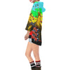 PRAYER Unisex Step Hem Tunic Hoodie