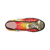 THE SITAR PLAYER Women's All Over Print Canvas Sneakers