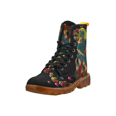 PASSING OUT THE BROOMS IV Women's All Over Print Fabric High Boots