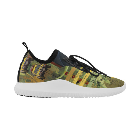 THE FOUR CROWNS Ultra Light All Over Print Running Shoes for Men