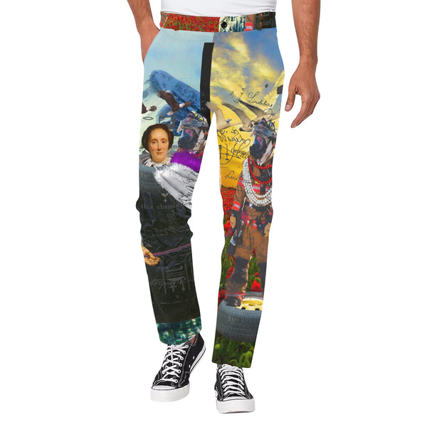 HERE, LET ME HELP YOU OUT WITH THAT II Men's All Over Print Casual Pants