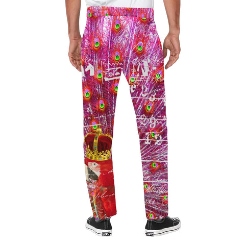 ANIMAL MIX - THE KING Men's All Over Print Casual Pants
