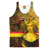 IT'S ALL ABOUT THE YELLOW FLOWER HEADDRES Women's All Over Print Tank Top