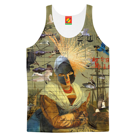AT THE HARBOUR Men's All Over Print Tank Top