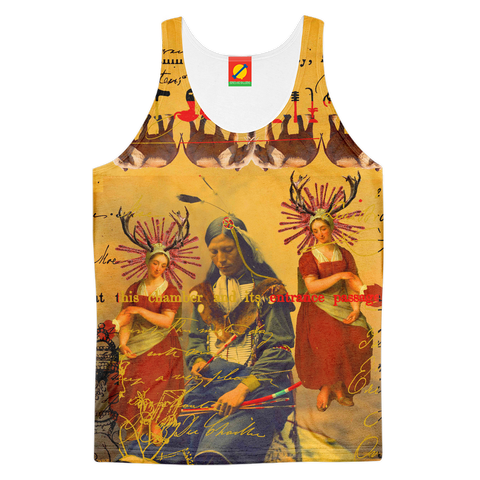 THE OLD PHOTO I Women's All Over Print Tank Top
