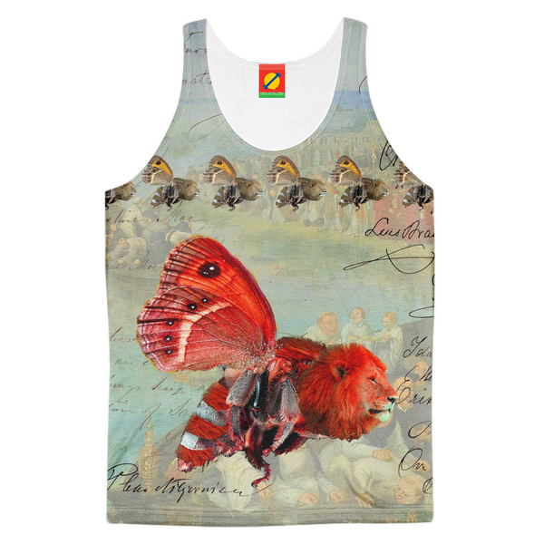 THE UNUSUALLY-COLORED ANIMAL MIX CREATURE! Men's All Over Print Tank Top