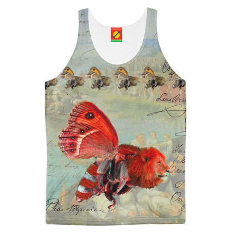 THE UNUSUALLY-COLORED ANIMAL MIX CREATURE! Men's All Over Print Tank Top