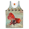 THE UNUSUALLY-COLORED ANIMAL MIX CREATURE! Women's All Over Print Tank Top