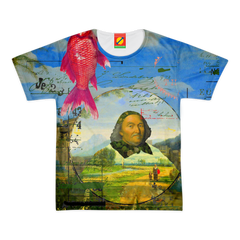 A LANDSCAPE COLLAGE Women's All Over Print Tee