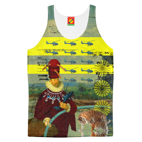 THE HELICOPTER REPAIRMAN Men's All Over Print Tank Top