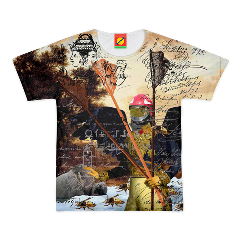 THE YOUNG KING Men's All Over Print Tee