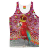 ANIMAL MIX - THE KING Women's All Over Print Tank Top