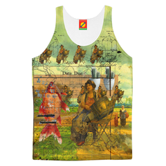 DANCE OF THE GOLDFISH Men's All Over Print Tank Top