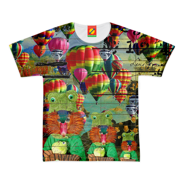 ANIMAL MIX - HOT AIR BALLOONS... AND LOST SOULS Men's All Over Print Tee