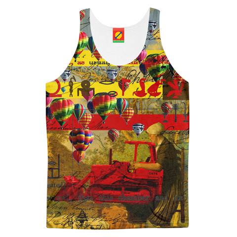 MOTHER AND CHILD III Men's All Over Print Tank Top