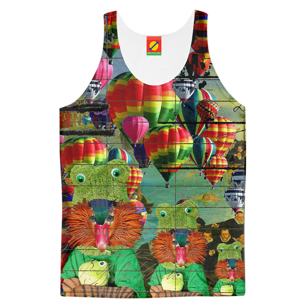 ANIMAL MIX - HOT AIR BALLOONS... AND LOST SOULS Men's All Over Print Tank Top