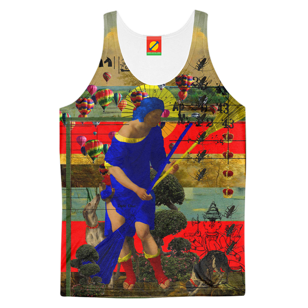 TWO BROOMS Men's All Over Print Tank Top