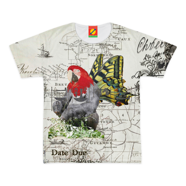 ANIMAL MIX - BREAKING BRANCHES Men's All Over Print Tee