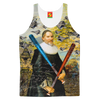 THE F22 RAPTOR HUNTER IN EARLY SPRING IV Women's All Over Print Tank Top